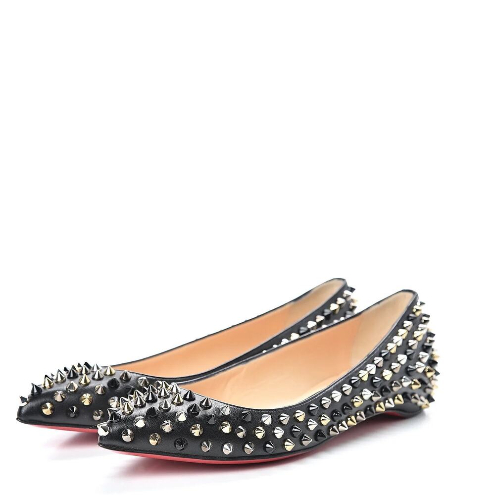 Christian Louboutin Pigalle Spike Ballet Flats Size 38
